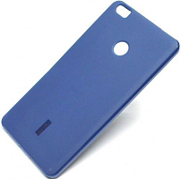 Каучуковый чехол Cherry Blue для Redmi 4X (Синий) — фото