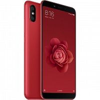 Смартфон Xiaomi Mi 6X 128GB/6GB Red (Красный) — фото