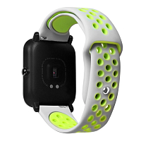 Ремешок перфорированный для Amazfit Bip Green (Зеленый) — фото
