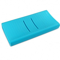 Силиконовый чехол Xiaomi Silicone Protector Sleeve для аккумулятора Mi Power Bank 20000 2C Голубой — фото