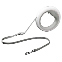 Поводок для собак Moemaster UFO Retractable Leash 2.6 м (Белый) — фото