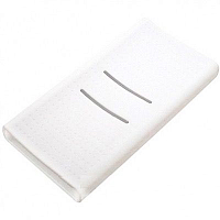 Силиконовый чехол Xiaomi Silicone Protector Sleeve для аккумулятора Mi Power Bank 20000 2C Белый — фото