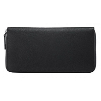 Кошелек 90 Points Purse Long Section Black (Черный) — фото