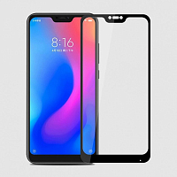 Защитное 2D стекло для Xiaomi Mi A2 Light/Redmi 6 Pro Black (Черное) — фото