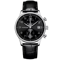 Кварцевые часы TwentySeventeen Light Business Quartz Watch Black (Черные) — фото