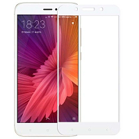 Защитное 2D стекло для Redmi Note 4X White (Белое) — фото