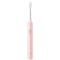 Электрическая зубная щетка Mijia Electric Toothbrush T200C (2 сменные щетки и футляр) (Розовый) — фото