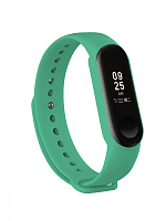 Силиконовый ремешок для Xiaomi Mi Band 5/6 (Бирюзовый) — фото